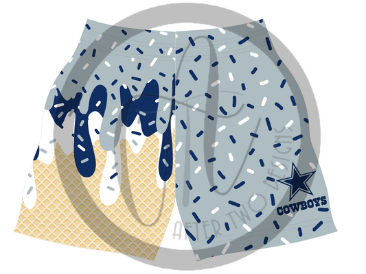 Cowboys Drip Shorts IN STOCK
