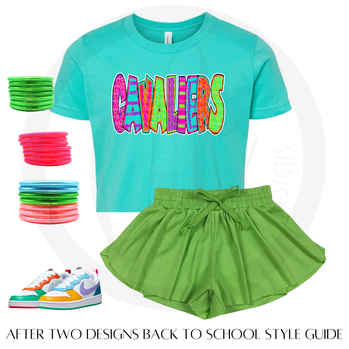 Teal Cavaliers - Bella Canvas