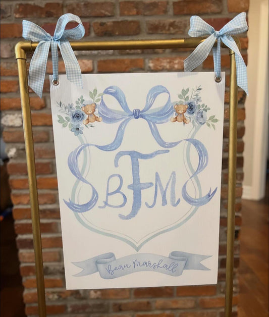 Baby Shower Signage