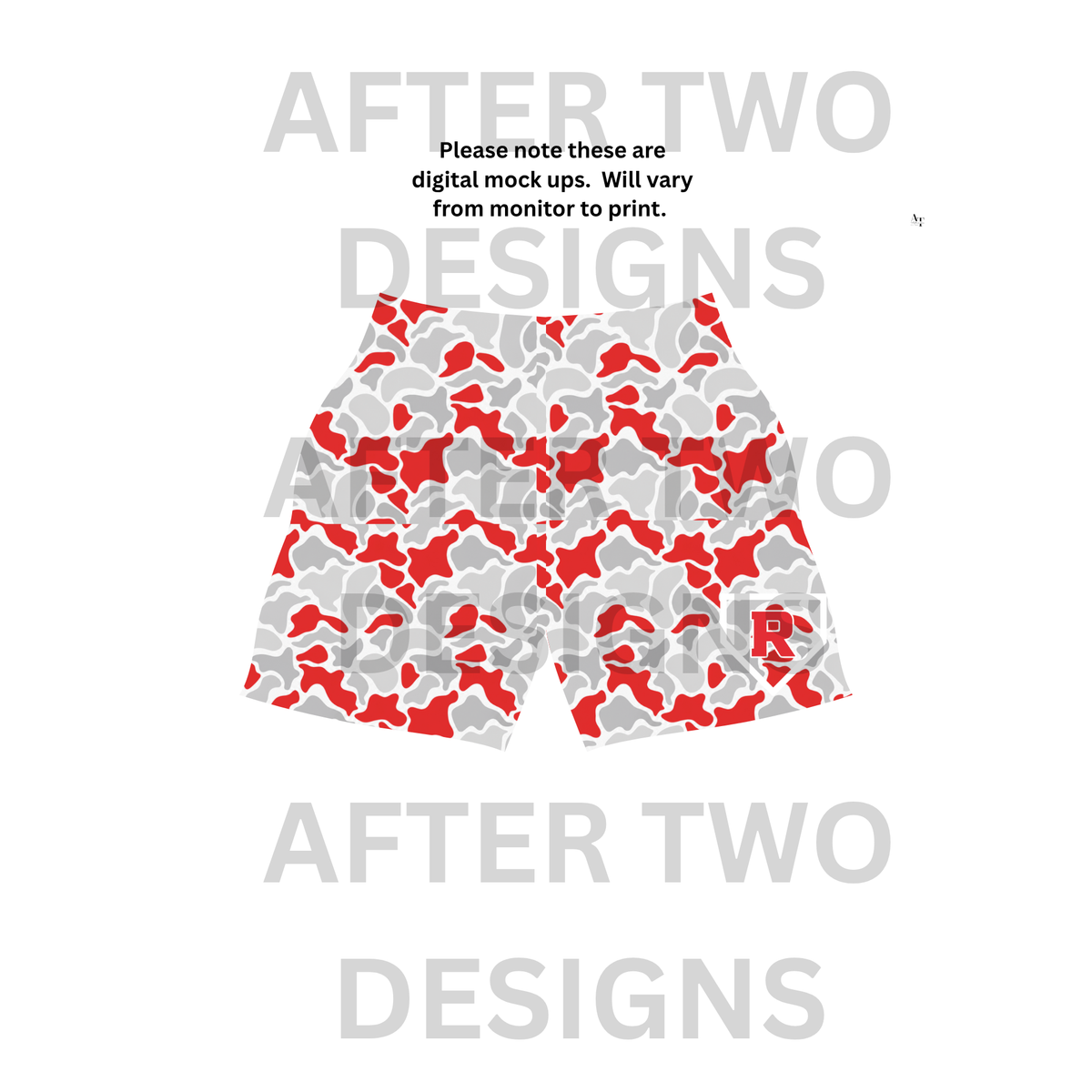 Rockhounds Camo Shorts - PRESALE