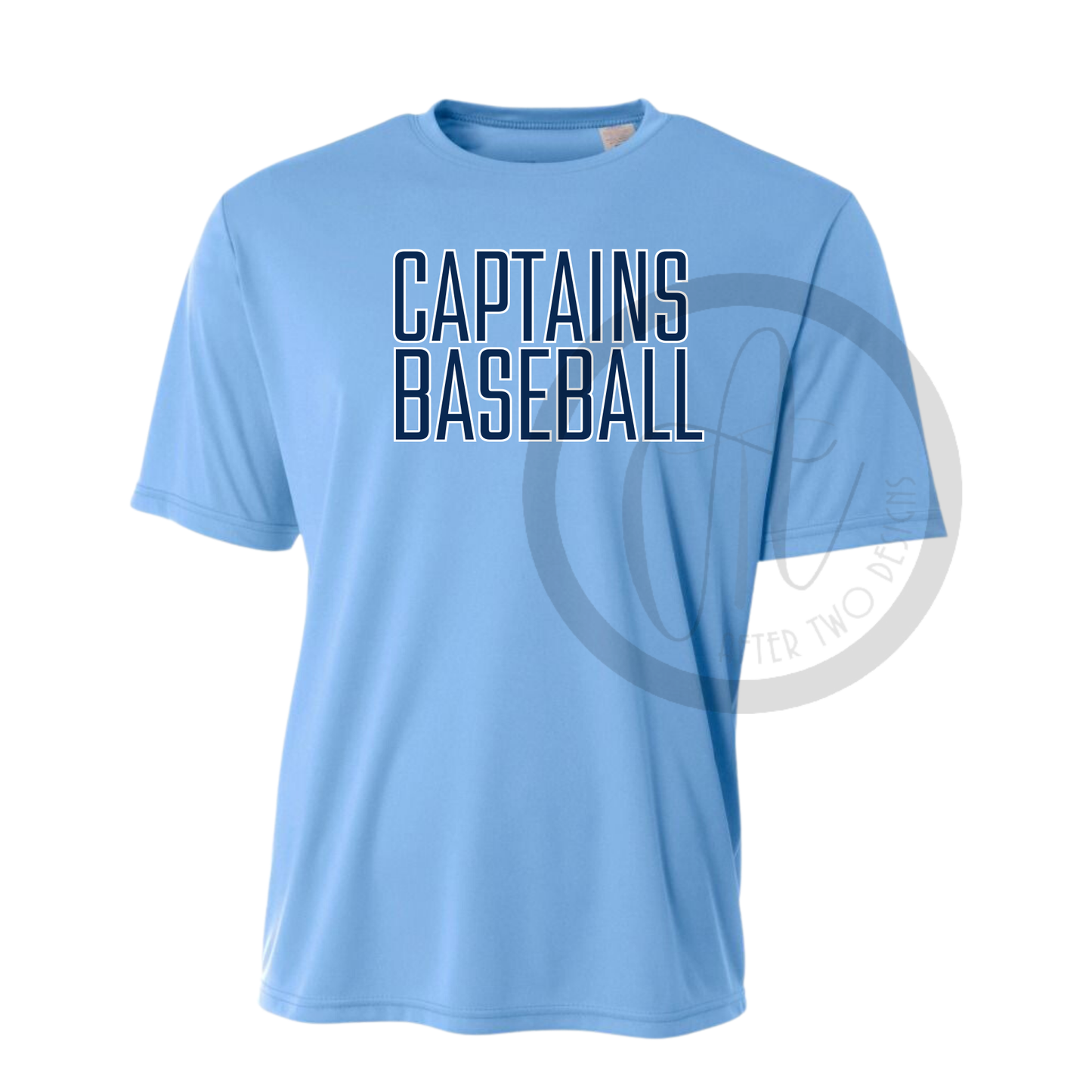 Blue Captains Baseball - Men/Boy DriFit A4