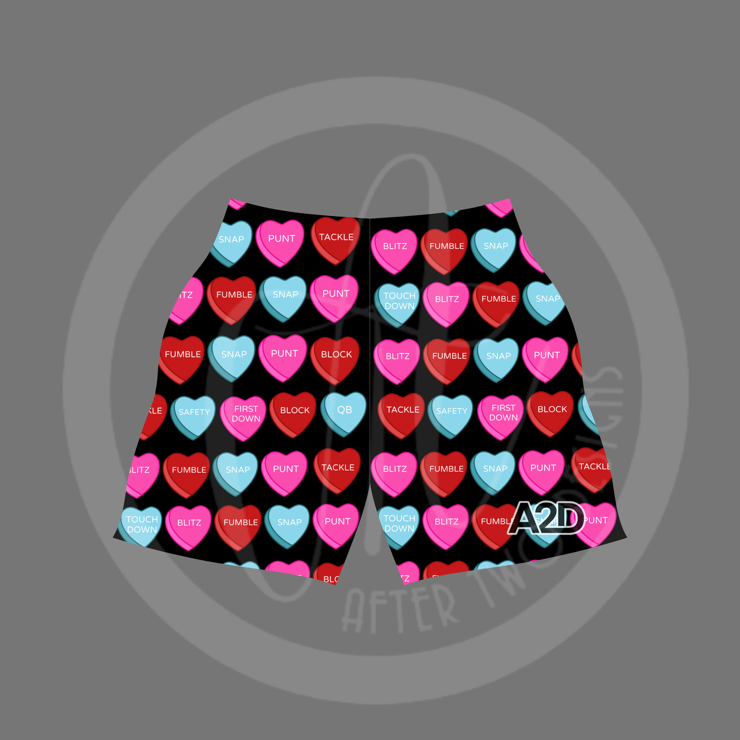 Football Valentine Shorts PRESALE