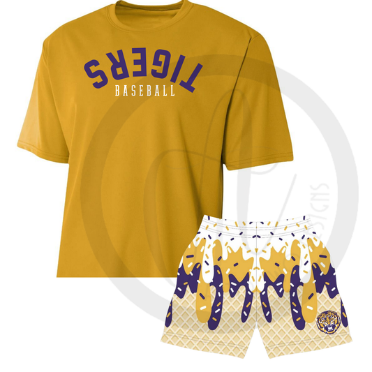 Upside down Tigers- A4 Dri-Fit Tee