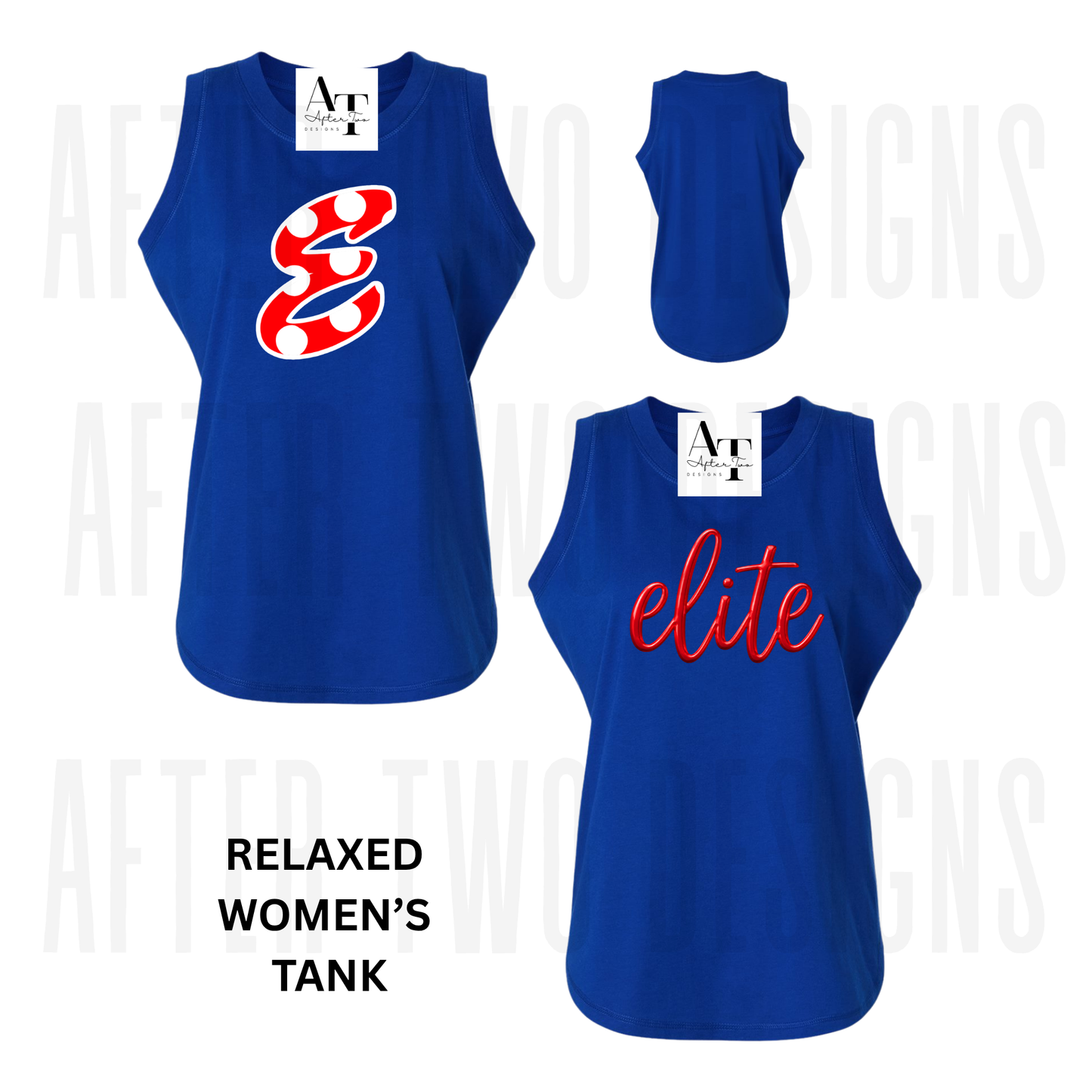 Womens Relaxed Royal Tank - PRESALE