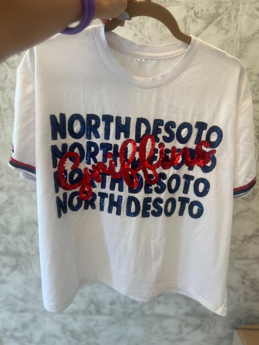 ND Griffins Sequin Tee