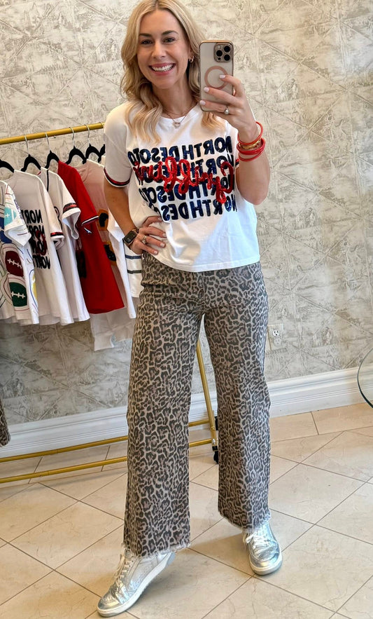 Leopard Jeans
