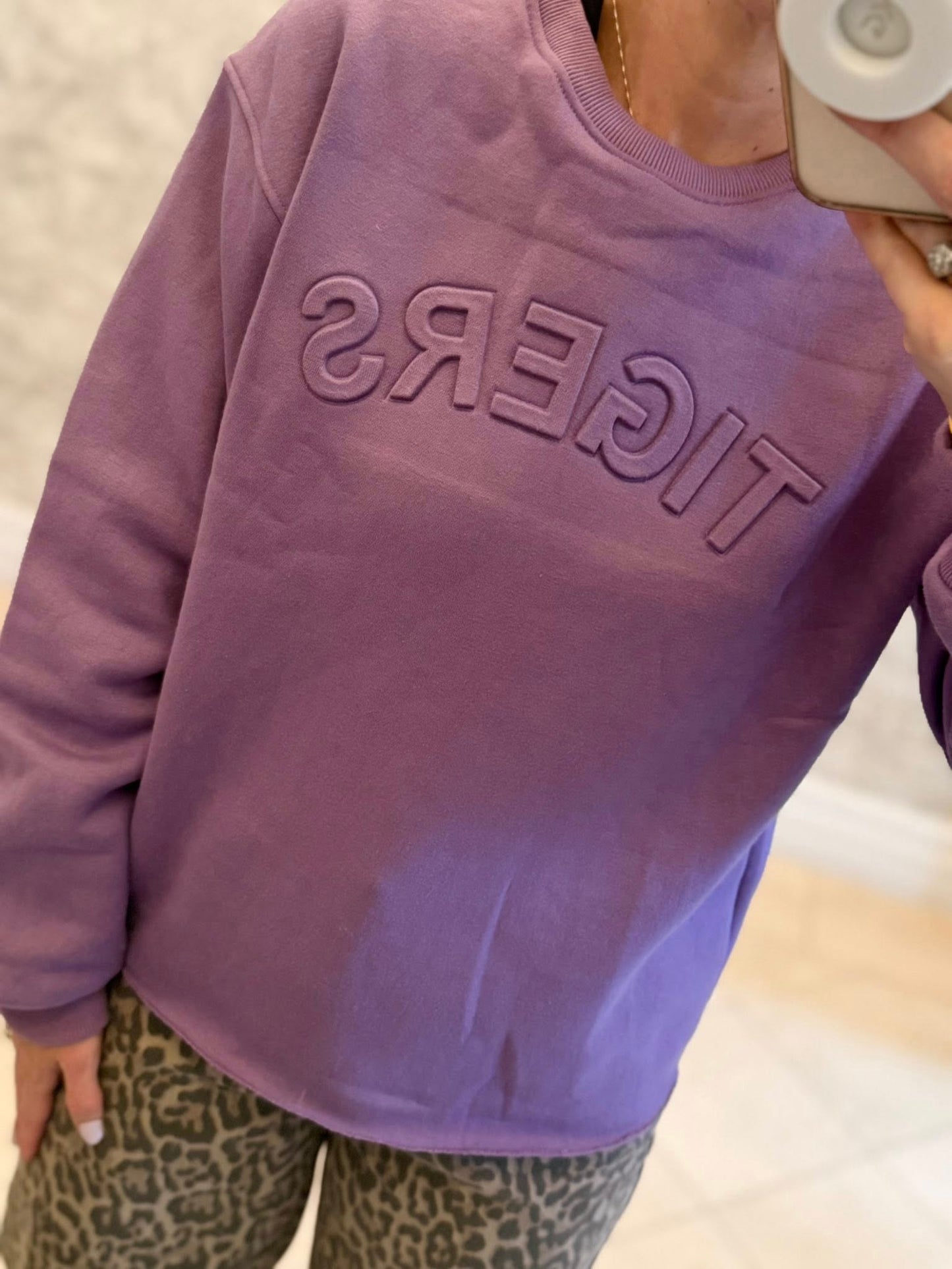 Calvary Embossed Sweatshirt PRESALE