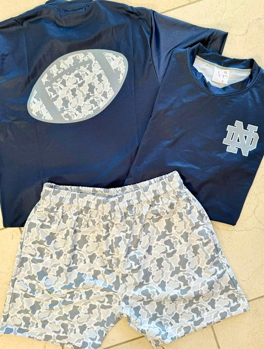 NO LOGO white camo shorts - PRESALE