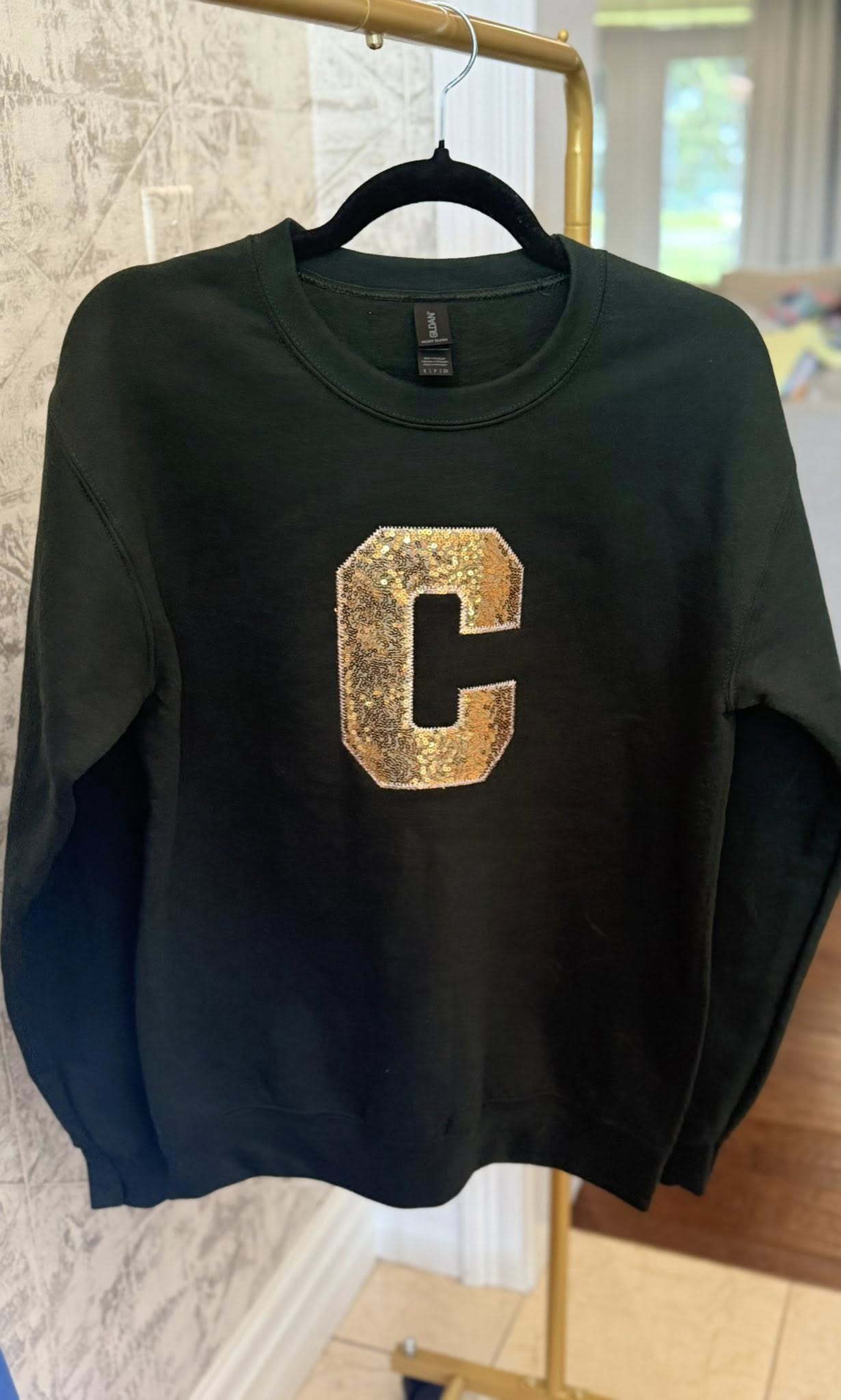 C Sequin Sweatshirt