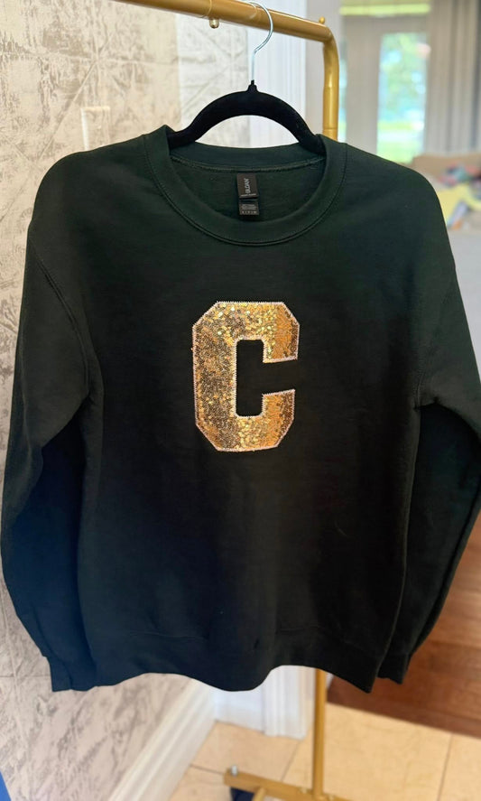 C Sequin Sweatshirt