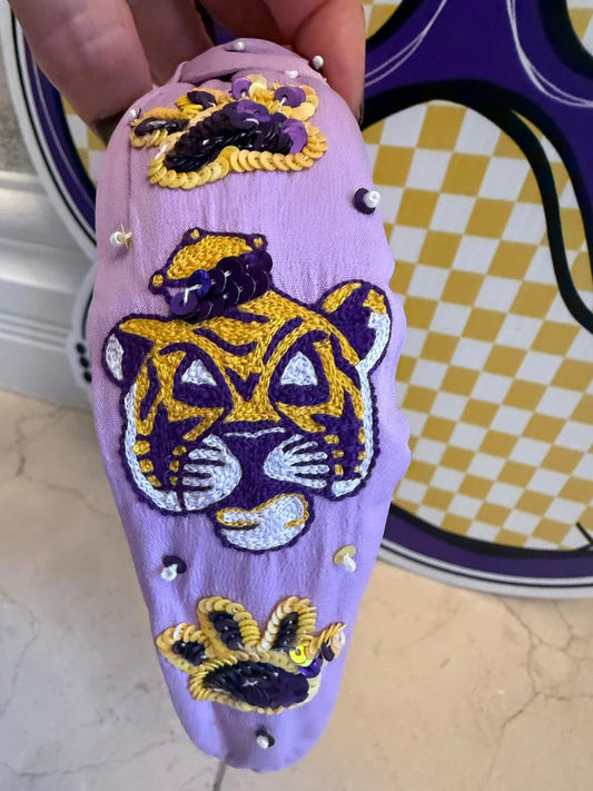 Tigers Double Sided Headband