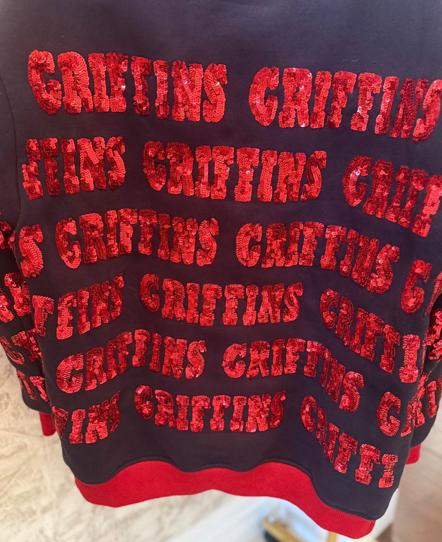 Griffins Sequin Sweatshirt IN STOCK