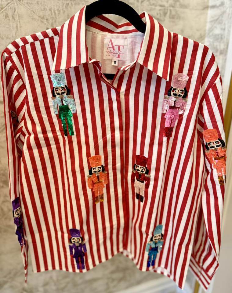 Nutcracker Button Up - IN STOCK