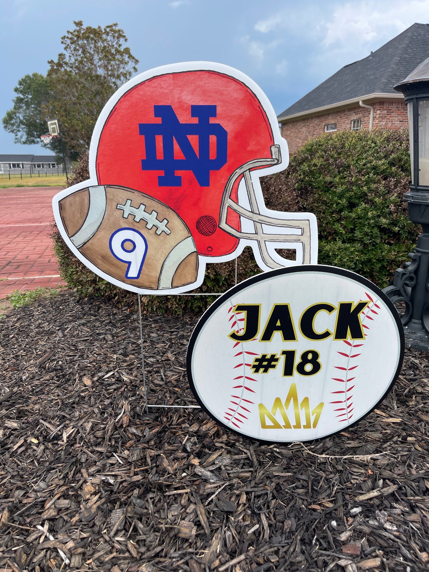 Baseball/Softball yard sign