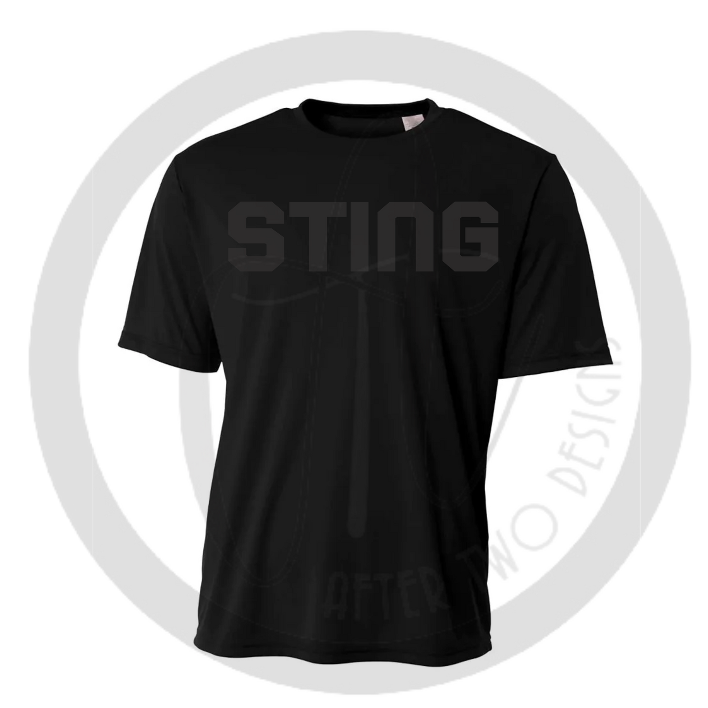 Sting Monochrome Black Drifit A4