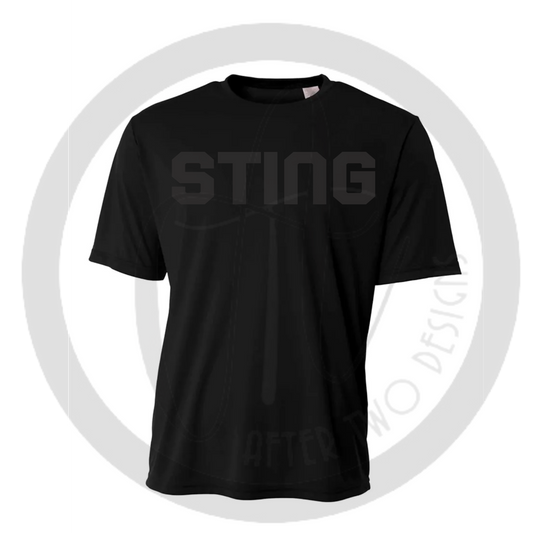 Sting Monochrome Black Drifit A4