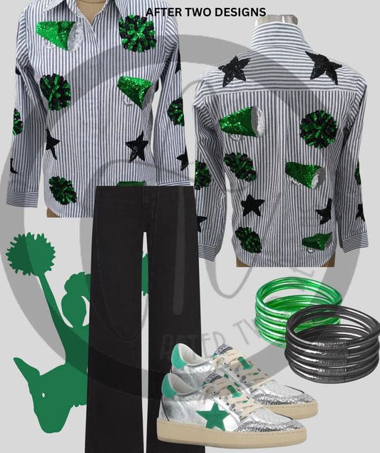 Rebels Sequin Poplin - PRESALE