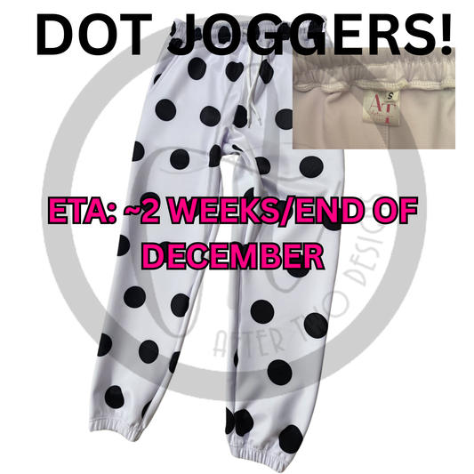 Dot Joggers (Scuba) PRESALE