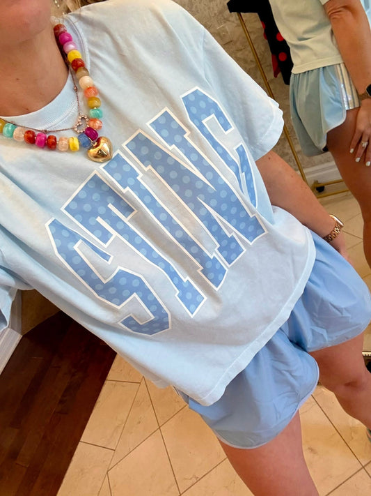 STING Tonal Dot Tee Comfort Colors- PRESALE