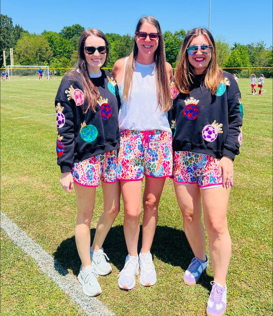 Sequin Soccer Sweatshirt - IN STOCK