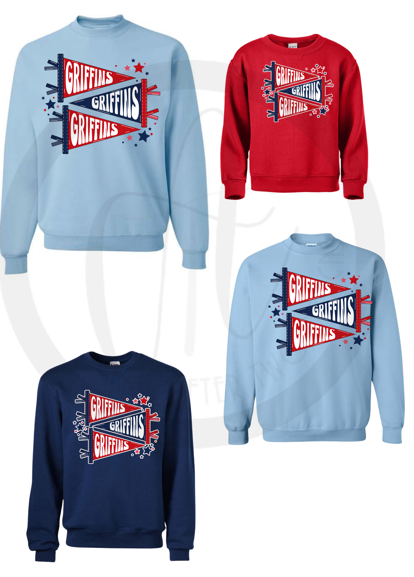 Griffins Pennant Spirit Sweatshirt