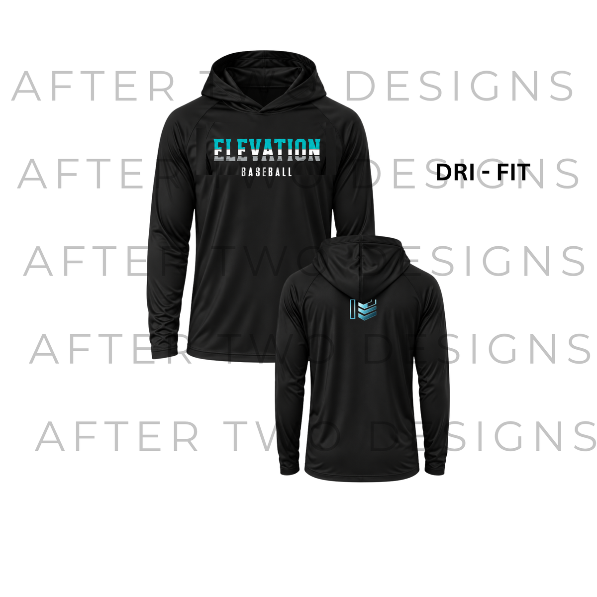 Elevation Baseball LS Drifit Hoodie A2D - PRESALE