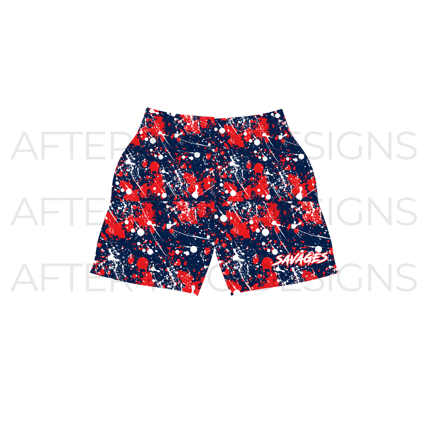 Savages Splatter Shorts - PRESALE
