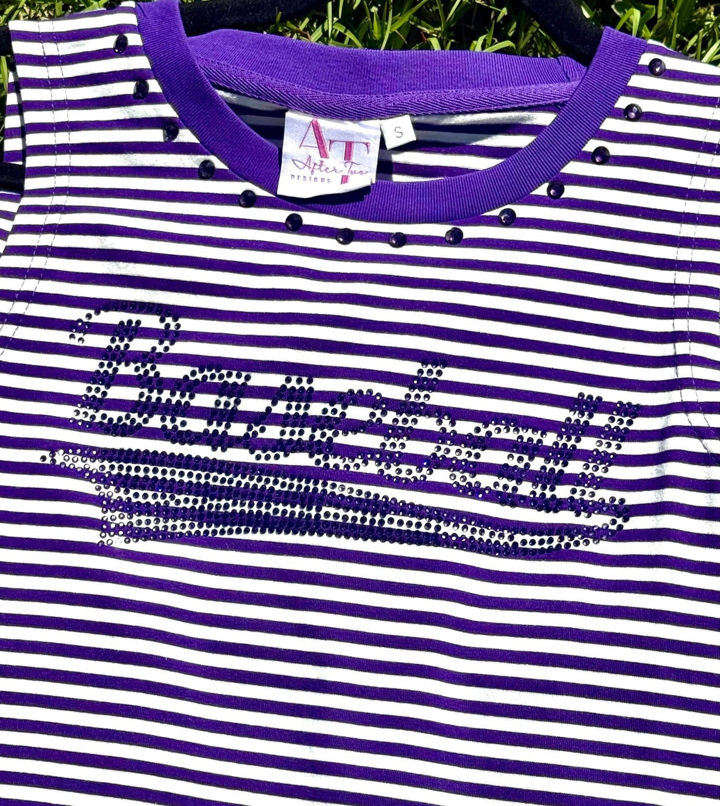 Purple Baseball Tank IN STOCK