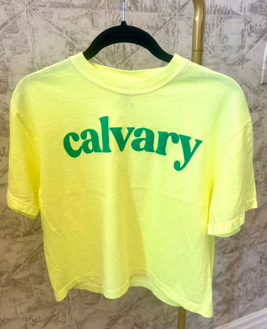 Calvary Neon (MOM) Crop - IN STOCK