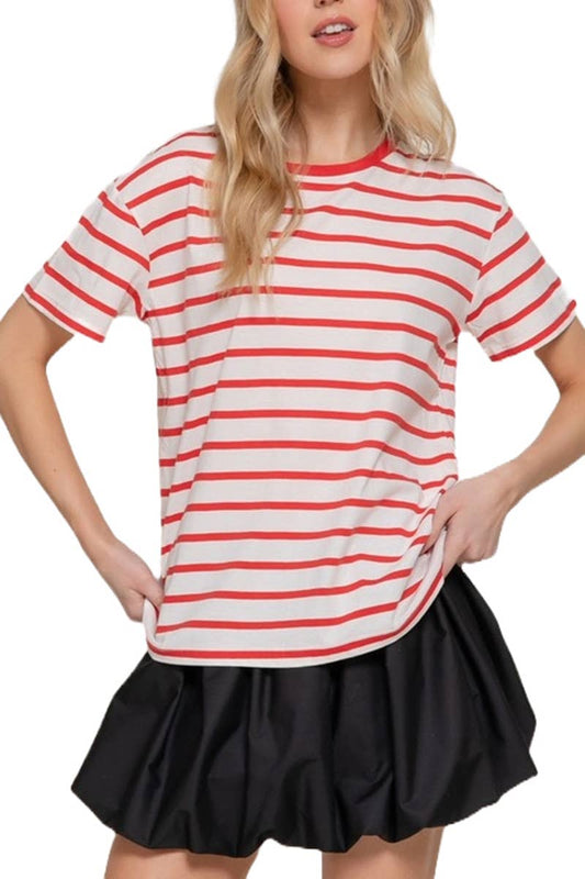 Stripe Oversize T-shirt