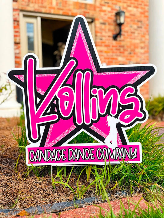 CDC Dance Yard Sign - MTO
