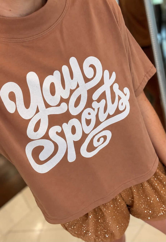 Yay Sports Mom Crop - MTO