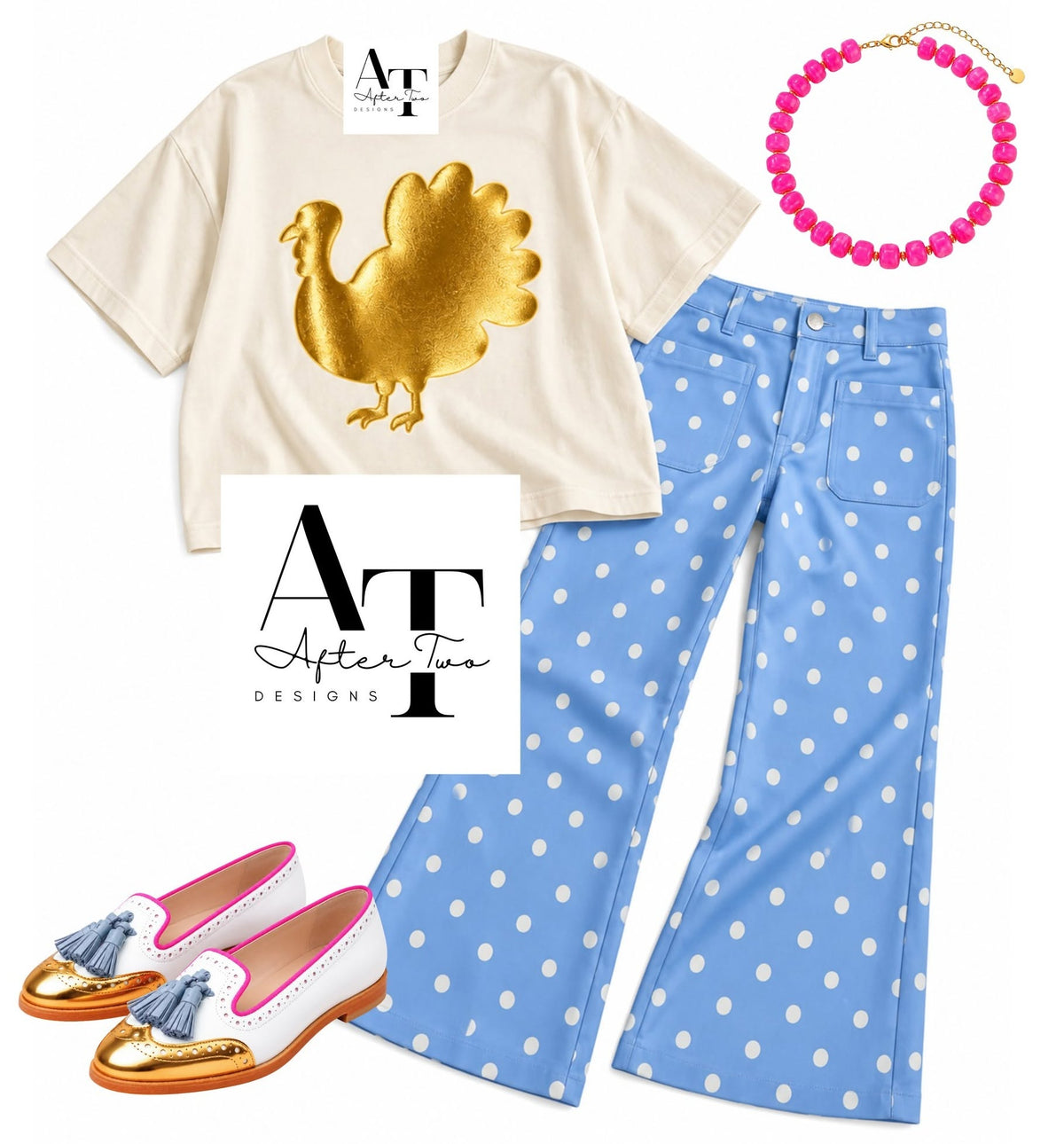The Gold Turkey Boxy Crop Tee - PRESALE - ETA early November