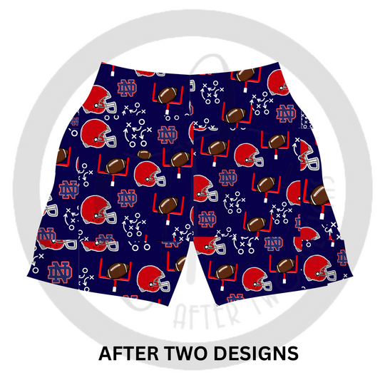 ND Football Shorts PRESALE