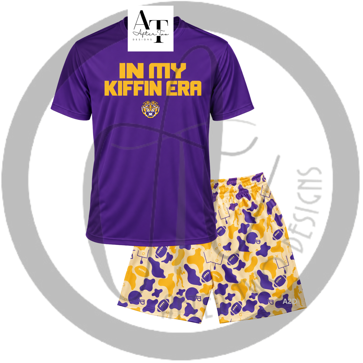 KIFFIN ERA Purple Drifit Tee A2D - PRESALE