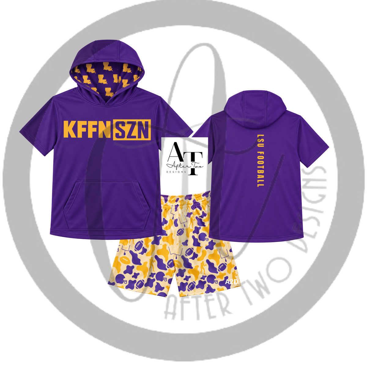 KIFFIN SZN Louisiana A2D Drifit Shoodie - PRESALE