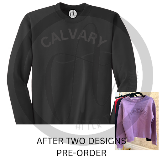 Calvary Embossed Sweatshirt PRESALE