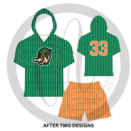 WoodDucks Pinstripe Hoodie - Drifit PRESALE