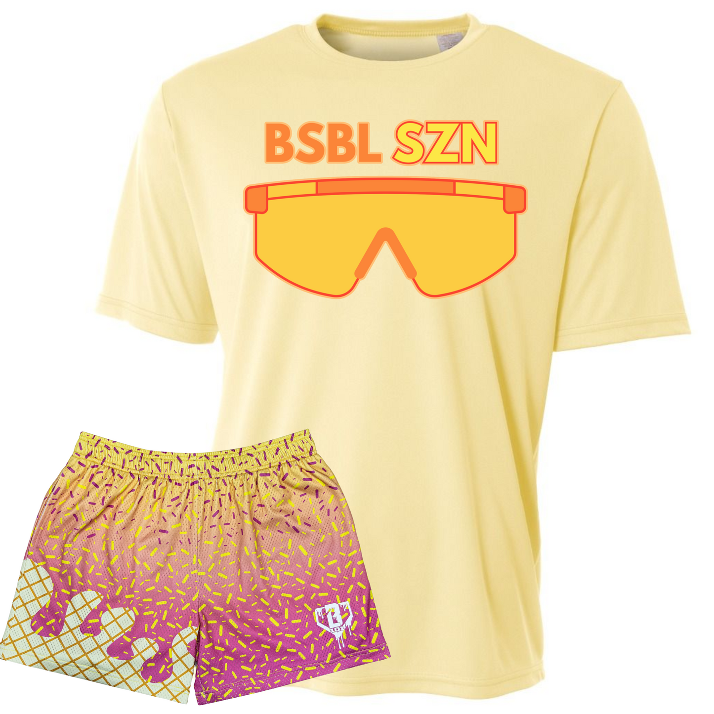 Baseball SZN - A4 Dri Fit Light Yellow