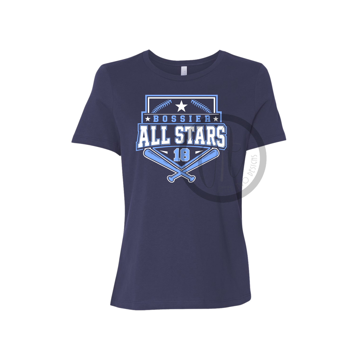 Bella Canvas Womens/Youth Number Tee