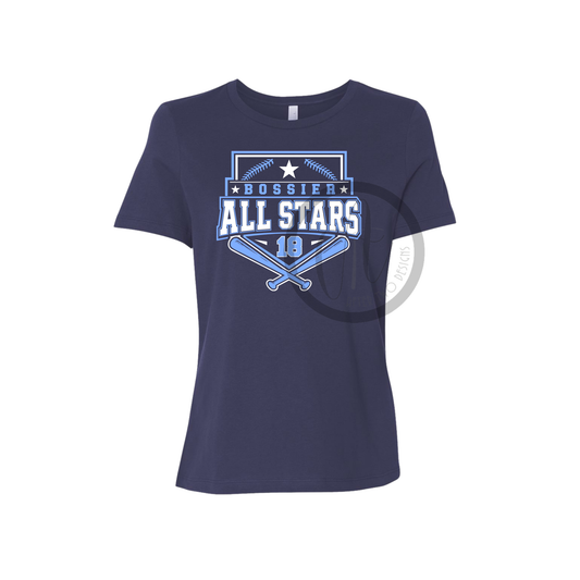 Bella Canvas Womens/Youth Number Tee