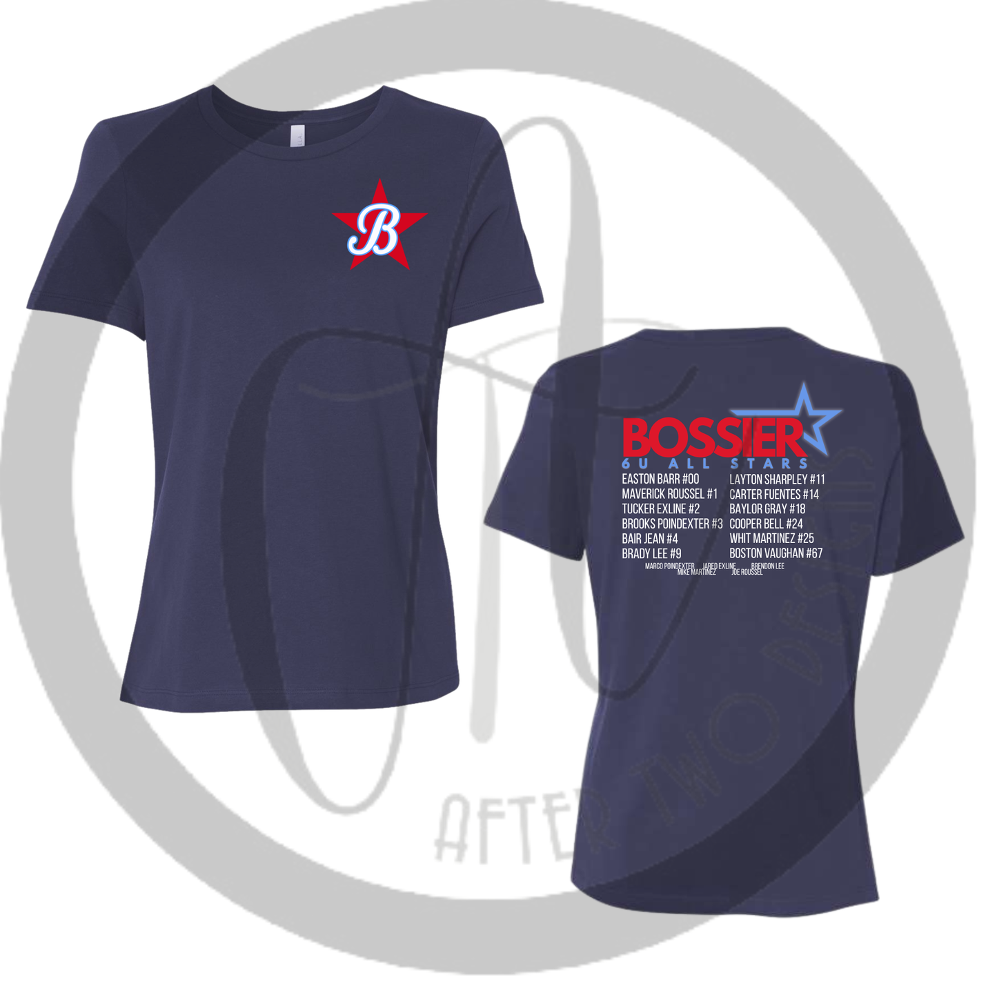 Bella Canvas Womens/Youth Roster Tee