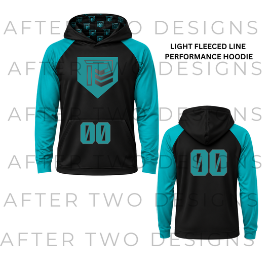 Fleece Lined Elevation Pinstripe Pullover Drifit A2D- PRESALE