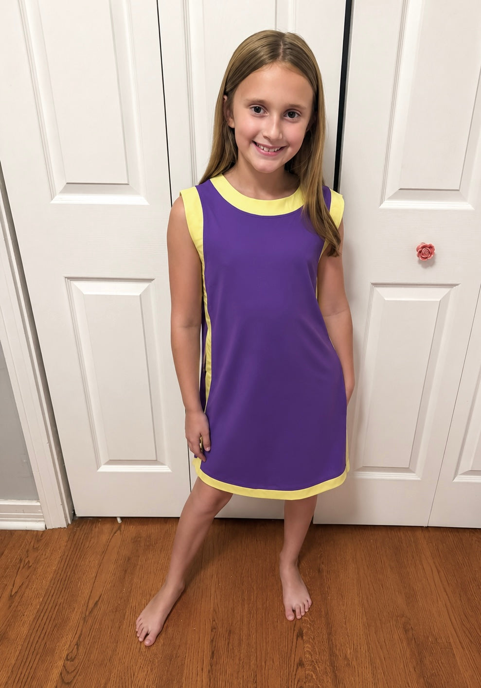 Girls Yoga Dress With Shorts (Set) -  IN STOCK