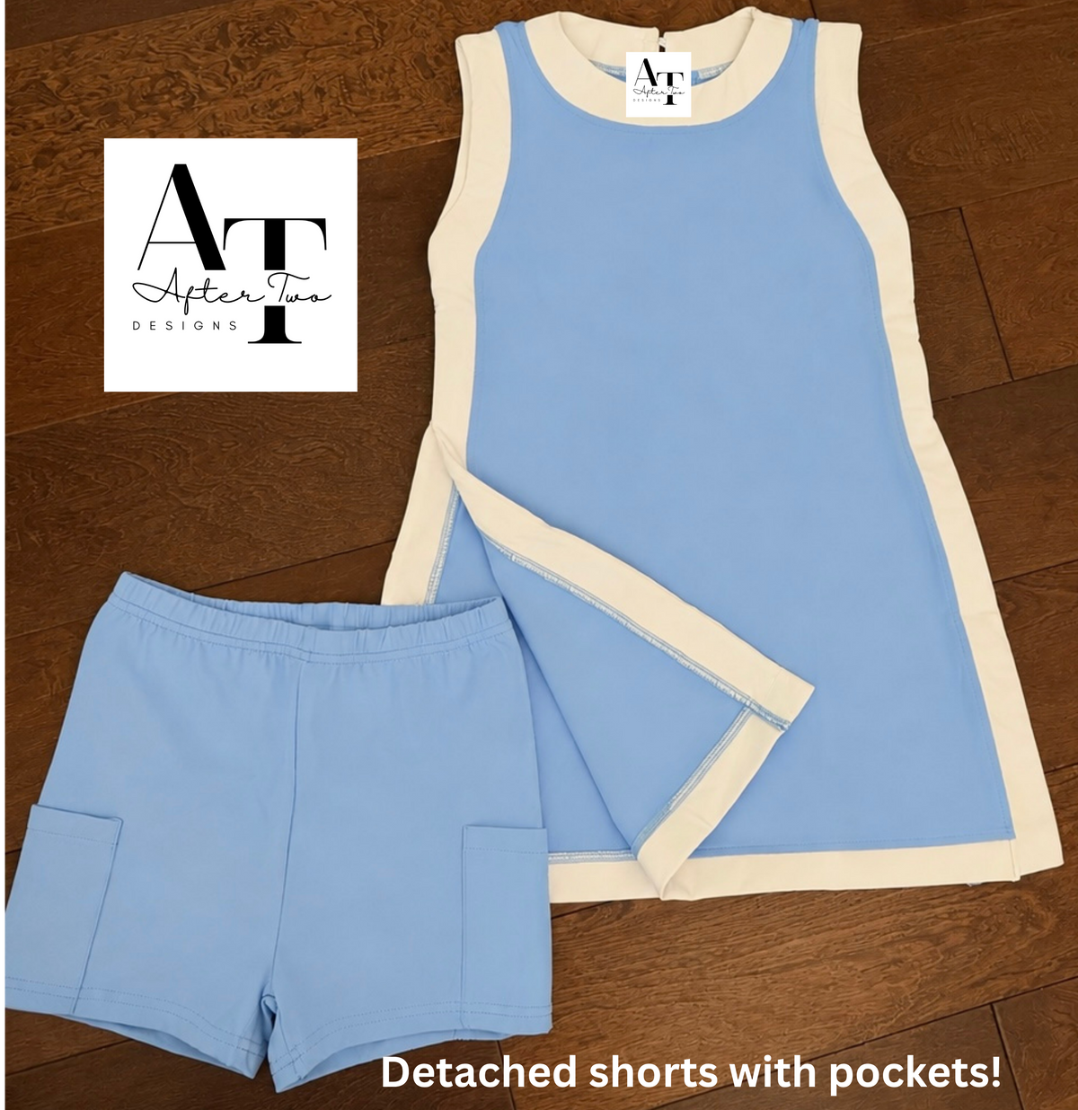 Girls Yoga Dress With Shorts (Set) -  IN STOCK