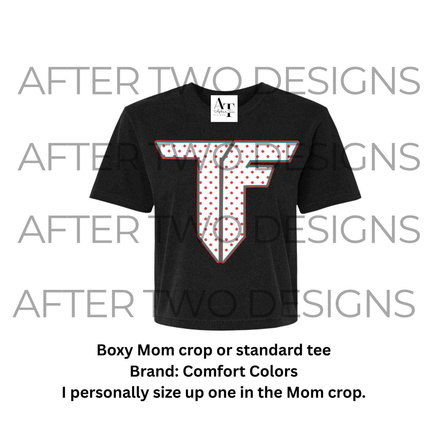 Orange Dot Comfort Colors Tee - PRESALE