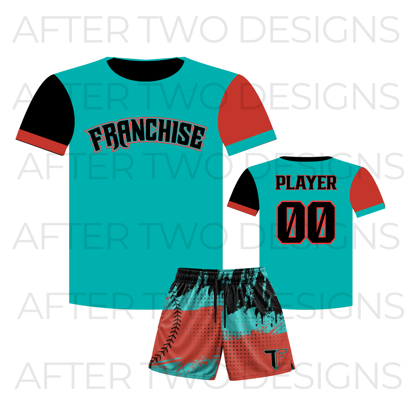 Colorblock Drifit Tee/Hooded Tee by A2D - PRESALE