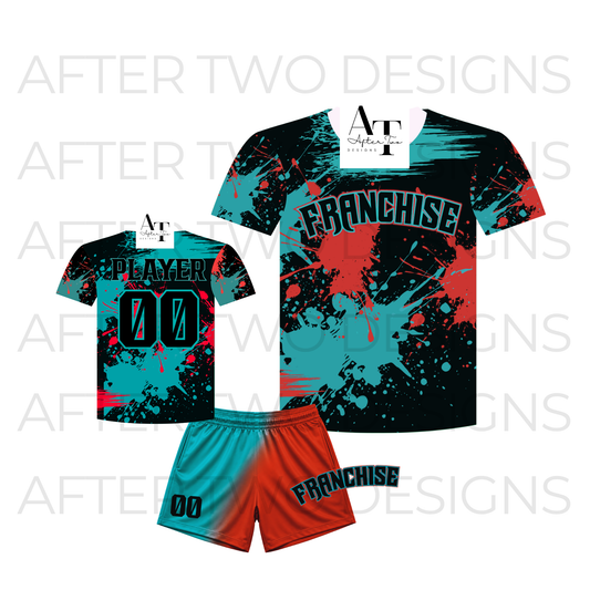 Splatter Tee Drifit by A2D - PRESALE