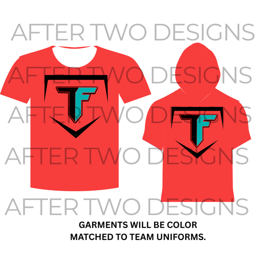 Red Drifit Tee/Hooded Tee by A2D - PRESALE
