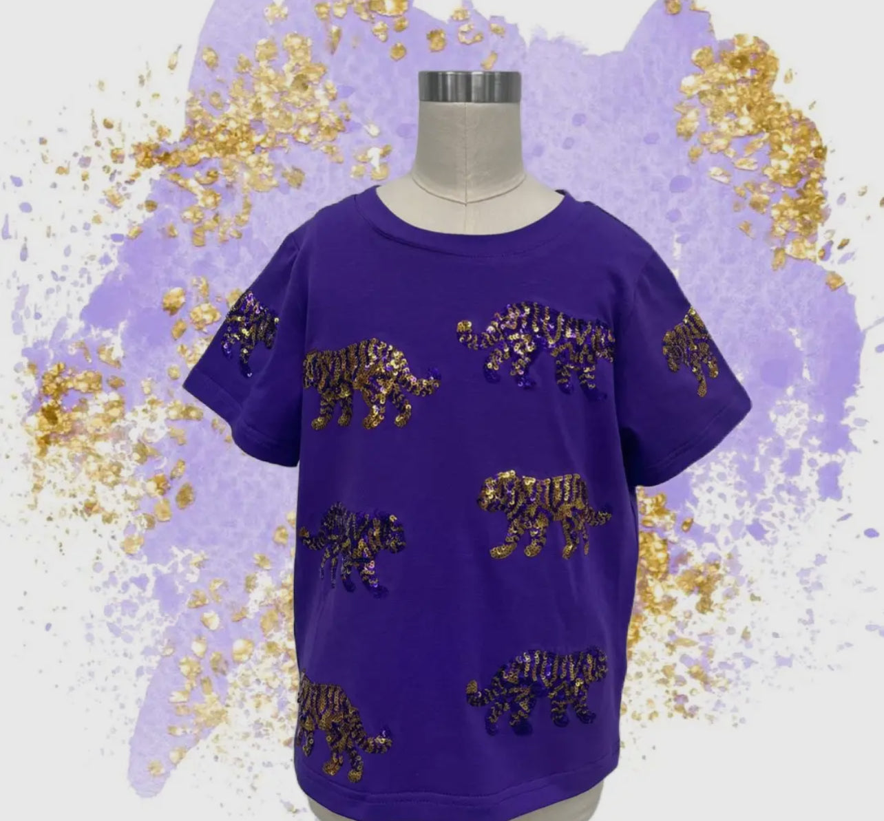 Girl + Mom Tiger Tee!